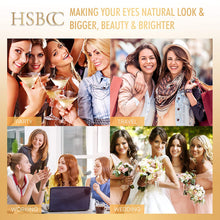 Load image into Gallery viewer, HSBCC 10 Pairs Reusable 3D 5D Magnetic Eyelashes and Eyeliner Kit
